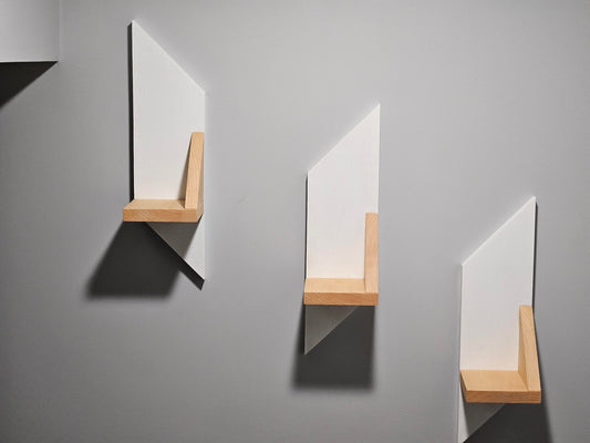 Wall shelves